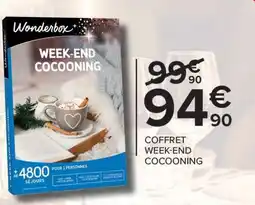 Carrefour COFFRET WEEK-END COCOONING offre