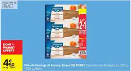 Carrefour Filets De Harengs De Fécamp Fumés Delpierre offre