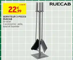 Intermarché Ruecab serviteur 3 pièces offre