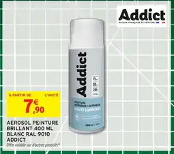 Intermarché Addict aérosol peinture brillant 400 ml offre