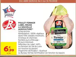 Intermarché La nouvelle agriculture poulet fermier label rouge offre