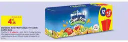 Intermarché Capri-sun boisson aux fruits multivitamin offre