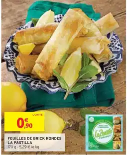 Intermarché La pastilla feuilles de brick rondes offre