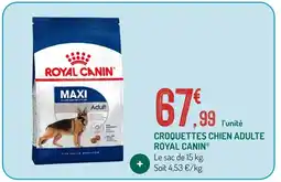 Botanic Royal canin croquettes chien adulte offre