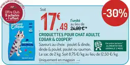 Botanic Edgard & cooper croquettes pour chat adulte offre