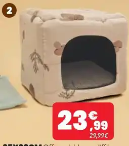 Animalis Small life cube hérisson offre