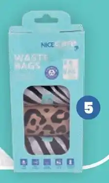 Animalis Nice care sac à déjections imprimés et parfumés x4 offre