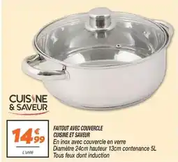 Netto Tous - faitout avec couvercle cuisine et saveur offre