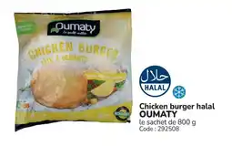 Promocash Chicken burger halal oumaty offre