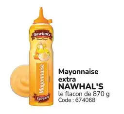Promocash Mayonnaise extra nawhal's offre