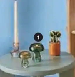 Super U Bougeoir champignon offre