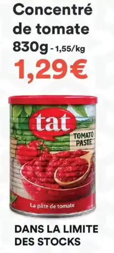 Hmarket Concentré de tomate offre