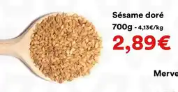 Hmarket Sésame doré offre