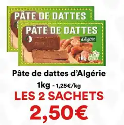 Hmarket Pâte de dattes d'algérie offre
