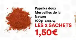Hmarket Paprika doux merveilles de la nature offre
