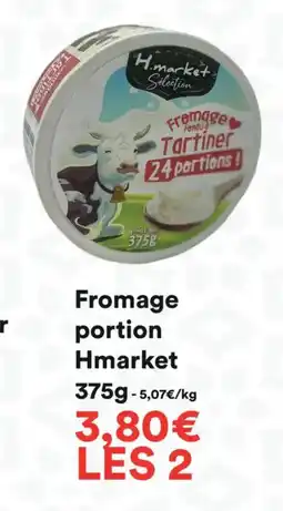 Hmarket Fromage portion hmarket offre