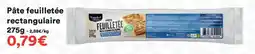 Hmarket Pâte feuilletée rectangulaire offre