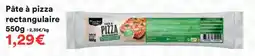 Hmarket Pâte à pizza rectangulaire offre