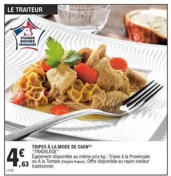 E.Leclerc Tripes à La Mode De Caen offre