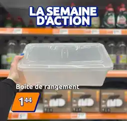 Action Boîte de rangement offre