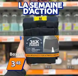 Action Parker - la semaine offre