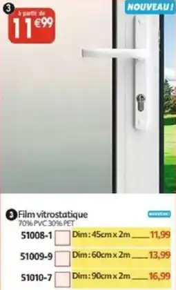 Maximo Film vitrostatique offre