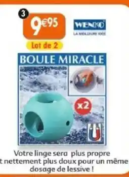 Maximo 2 boules miracle offre