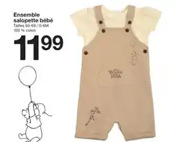 Zeeman Ensemble salopette bébé offre