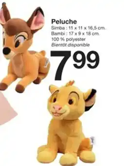 Zeeman Peluche offre