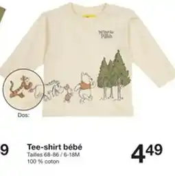 Zeeman Tee-shirt bébé offre