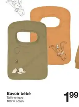 Zeeman Bavoir bébé offre