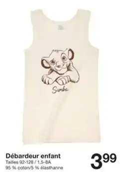 Zeeman Débardeur enfant offre