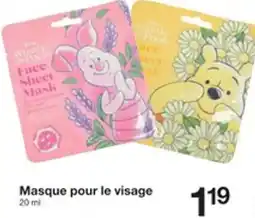 Zeeman Masque pour le visage offre