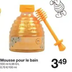 Zeeman Mousse pour le bain offre