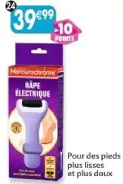 Maximo Râpe électrique mercurochrome offre