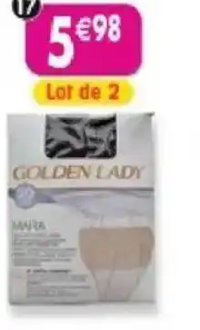 Maximo Lot de 2 paires de collants grande taille golden lady offre
