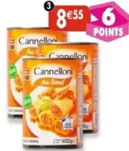 Maximo Lot de 3 boîtes 1/2 de cannelloni au bœuf offre