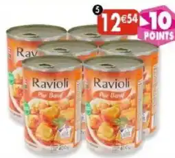 Maximo Lot de 6 boîtes 1/2 de ravioli pur boeuf offre