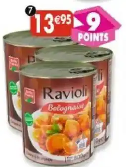 Maximo Lot de 3 boîtes 4/4. de ravioli bolognaise offre