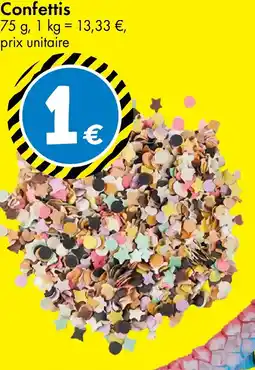 TEDi Confettis offre