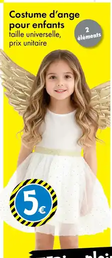 TEDi Costume d'ange pour enfants offre