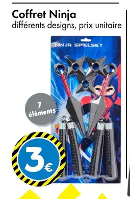 TEDi Coffret Ninja offre