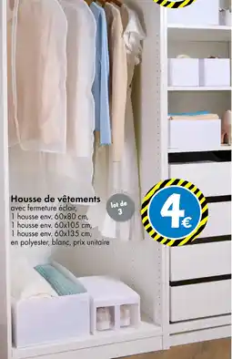 TEDi Housse de vêtements offre