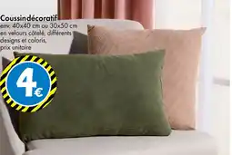 TEDi Coussin décoratif offre