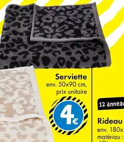 TEDi Serviette offre