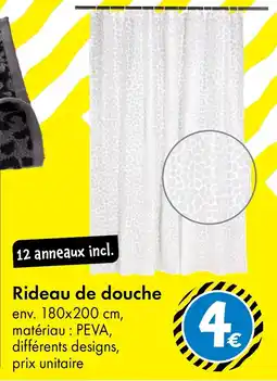 TEDi Rideau de douche offre