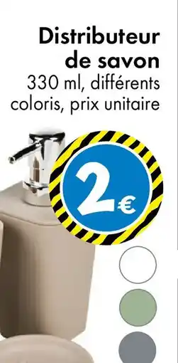 TEDi Distributeur de savon offre