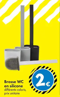 TEDi Brosse WC en silicone offre