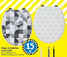 TEDi Siège de toilettes avec motif offre