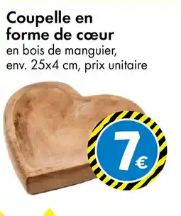 TEDi Coupelle en forme de cœur offre